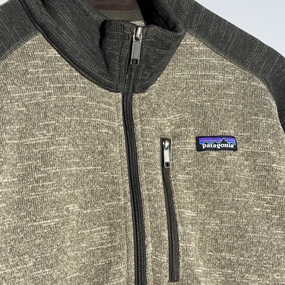 Patagonia Better Sweater Pullover Jacket Mens Size Large‎ Fleece Brown Gorpcore